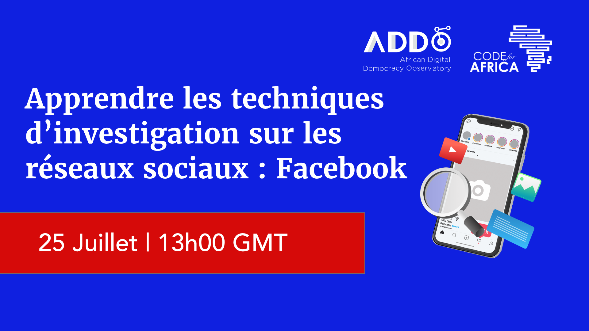 Apprendre les techniques d’investigation sur les réseaux sociaux : Facebook