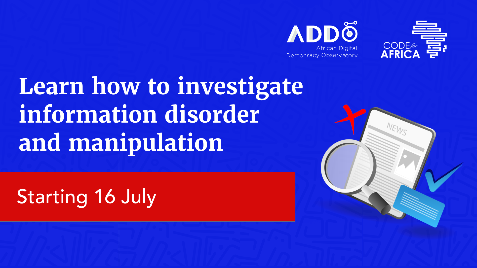 Information Manipulation and Interference Training